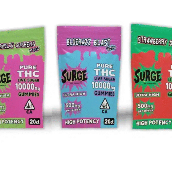 Mega Potency Surge Gummies